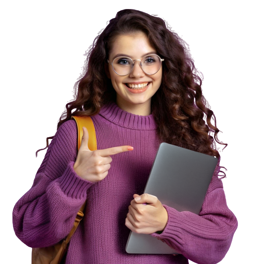 Girl going to our one day CBR theory course